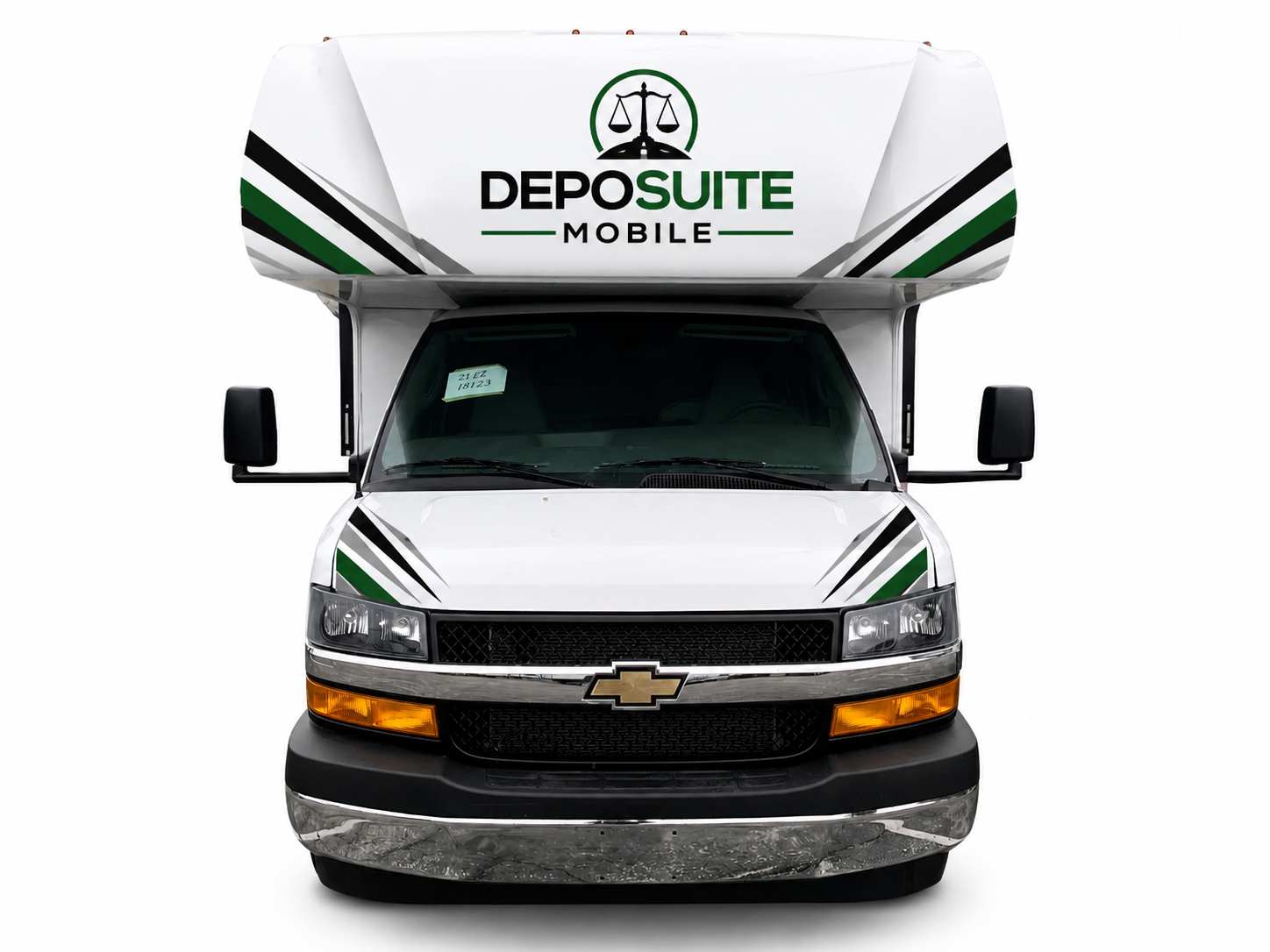 Front of DepoSuite Mobile RV